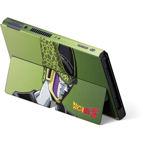 Dragon Ball Z Cell Portrait Nintendo Switch OLED (2021) Skin